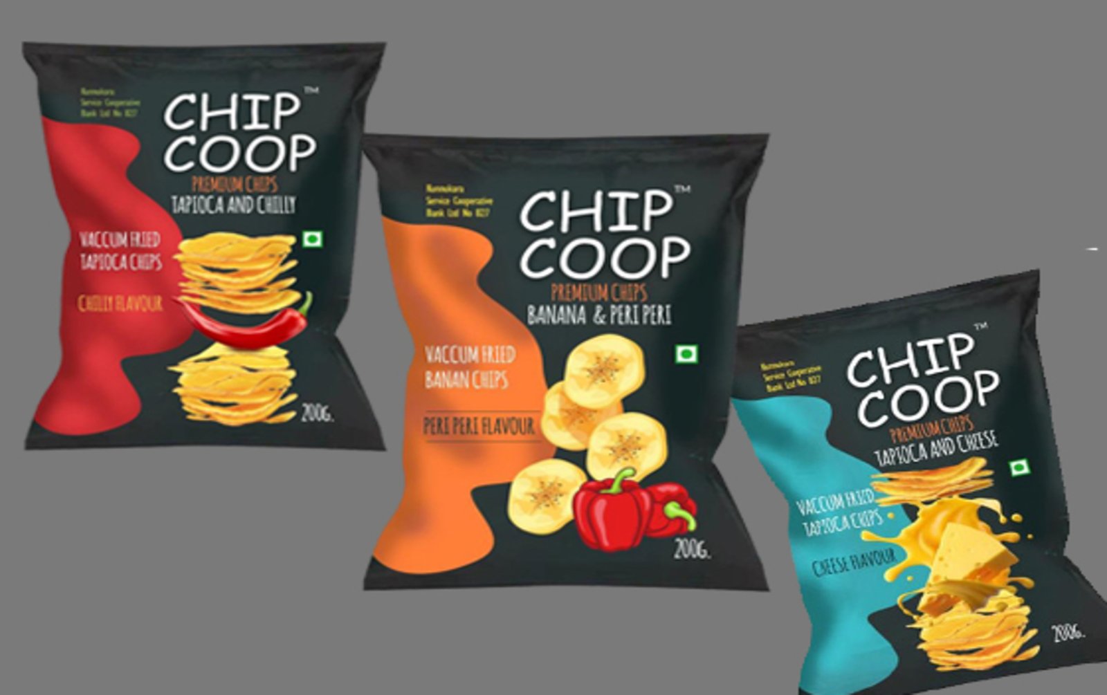 Kunnukara Co-operative Bank Special Chip -Cope brand chips into the market